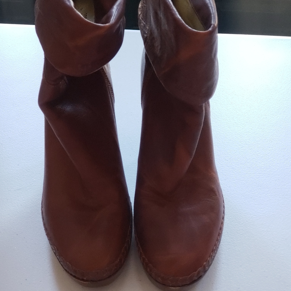 Cole Haan Nike Air G Series Buckingham Leather Boots Sz 10